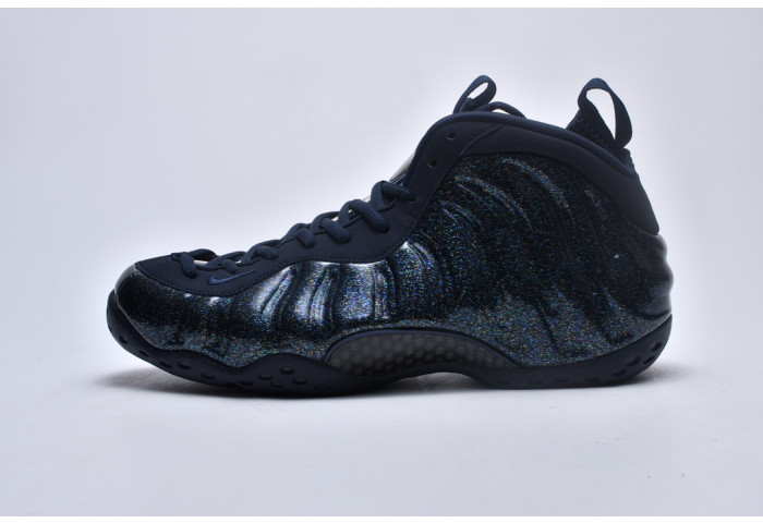 nike air foamposite one obsidian glitter (w) aa3963-400