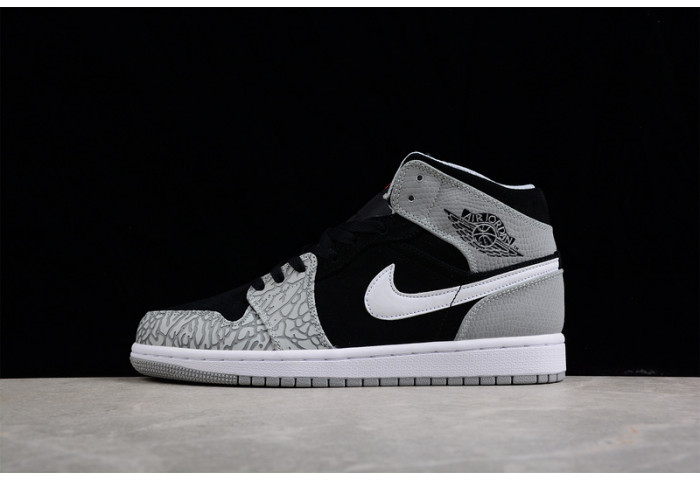 air jordan 1 mid "elephant toe" aj1 dm1200-016