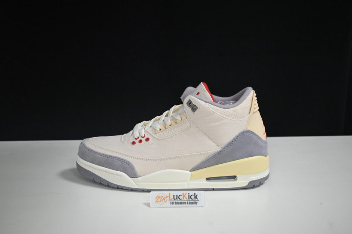air jordan 3 ''muslin''  dh7139-100