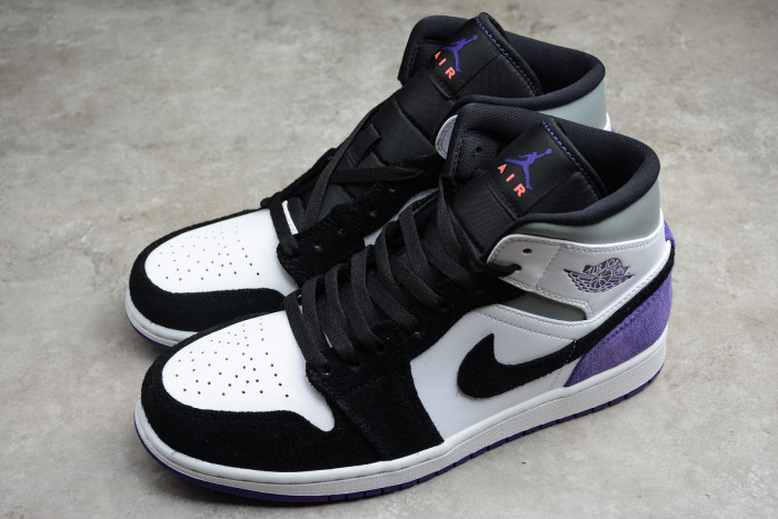 jordan 1 mid se purple 852542-105