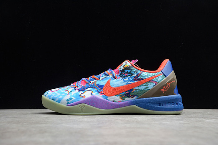 kobe 8 system premium ''what the kobe'' - nike  635438-800