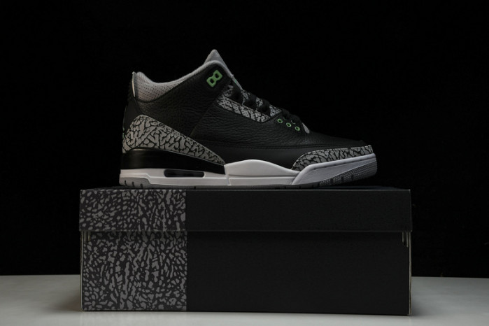 air jordan 3 retro  "green glow"  ct8532-031