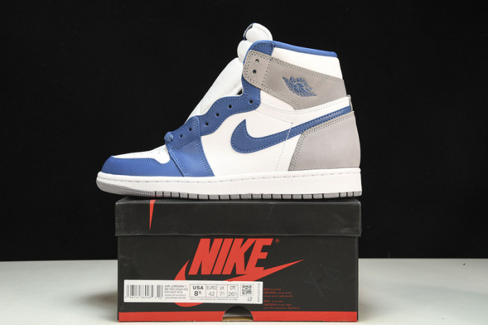 air jordan 1 high og "true blue" dz5485-410