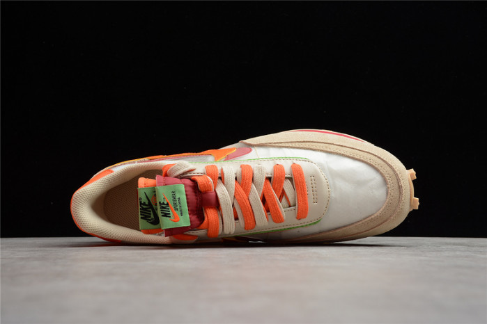 nike ldwaffle clot sacai net orange blaze dh1347-100