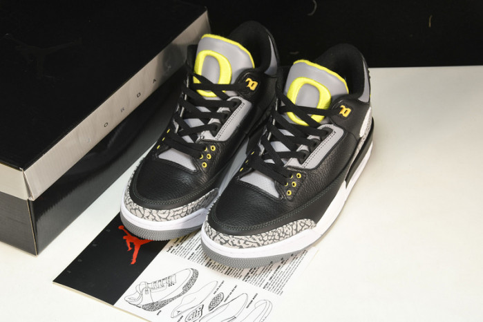 air jordan 3 retro"oregon duck"  282240