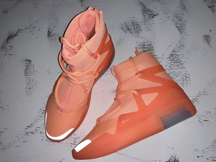 nike air fear of god 1 orange pulse ar4237-800