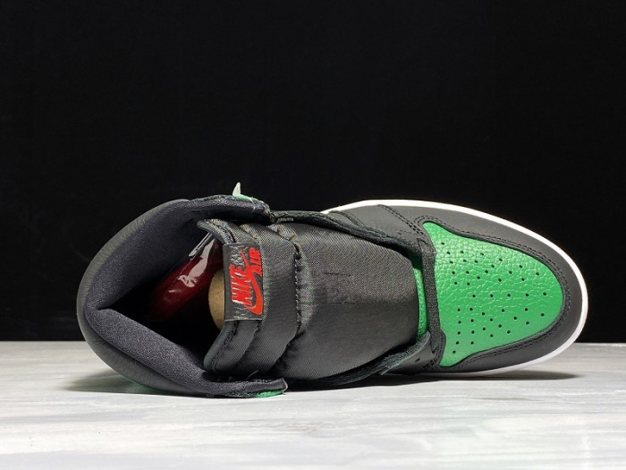 jordan 1 retro high pine green black 555088-030