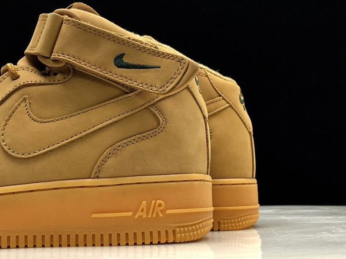 nike air force 1 mid flax (2016) 715889-200
