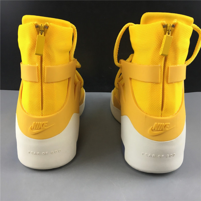 nike air fear of god 1 yellow ar4237-700a