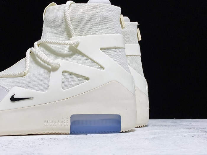 nike air fear of god 1 sail black ar4237-100