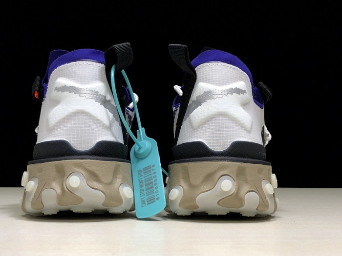 nike ispa react low summit white ar8555-100