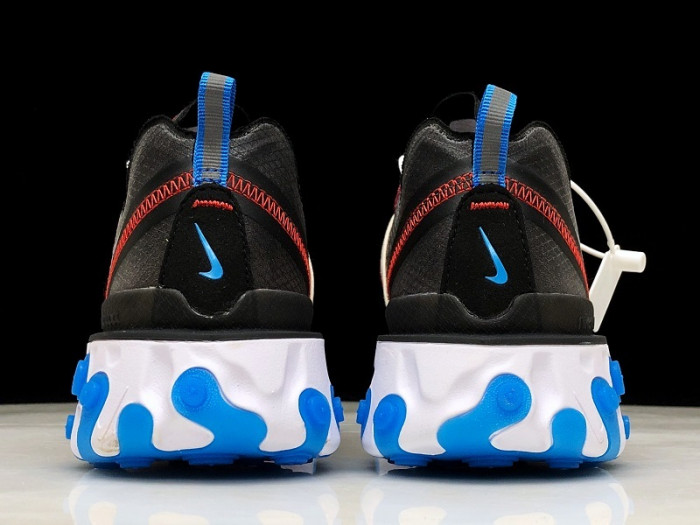 nike react element 87 dark grey photo blue aq1090-003