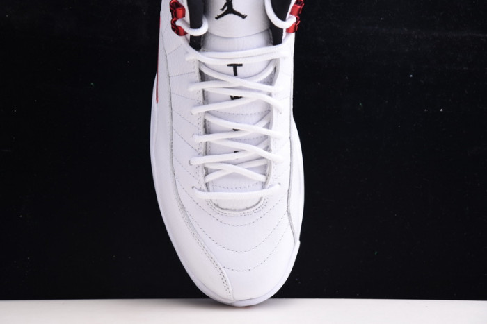jordan 12 white flame red ct8013-106