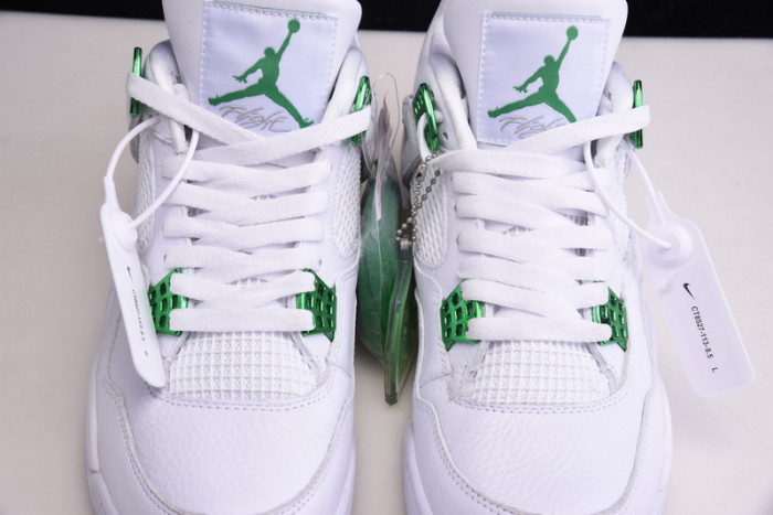 jordan 4 retro metallic green ct8527-113