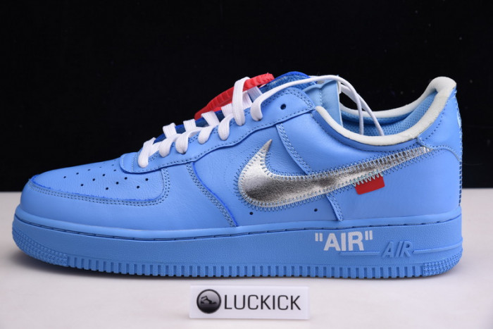 nike air force 1 low ow mca university blue ci1173-400