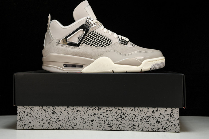 air jordan 4  light iron ore”  aq9129-001