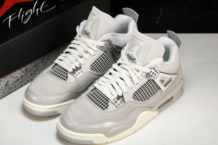 air jordan 4  light iron ore”  aq9129-001