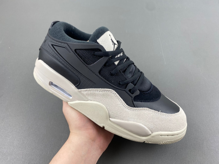 air jordan 4 rm “black/light bone”  fq7939-001