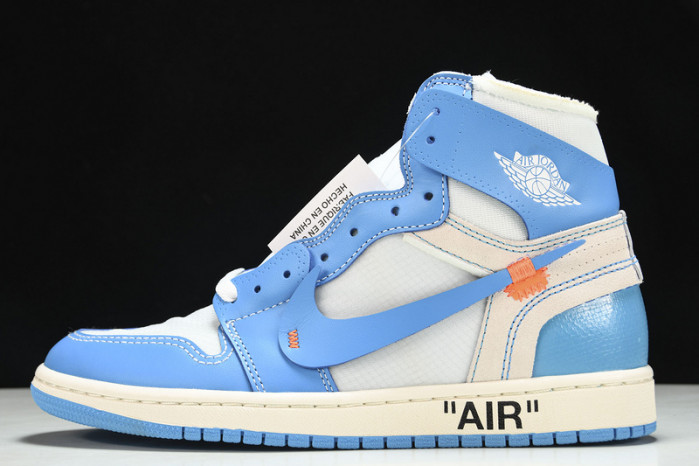 Jordan 1 Retro High OW University Blue AQ0818-148