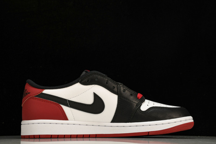 air jordan 1 low og“black toe”  cz0790-106