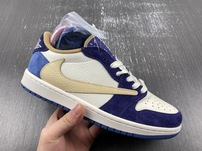 travis scott x air jordan 1 low  dm7866-808