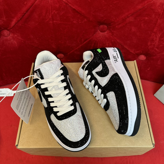 lou vuit sci-fi sneakers& nike air force 1  lvs&naf-005