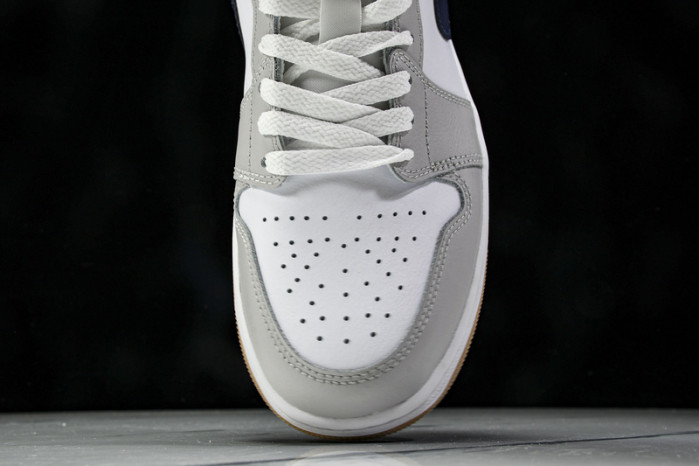 Air Jordan 1 Low Midnight Navy Neutral Grey 553558-146