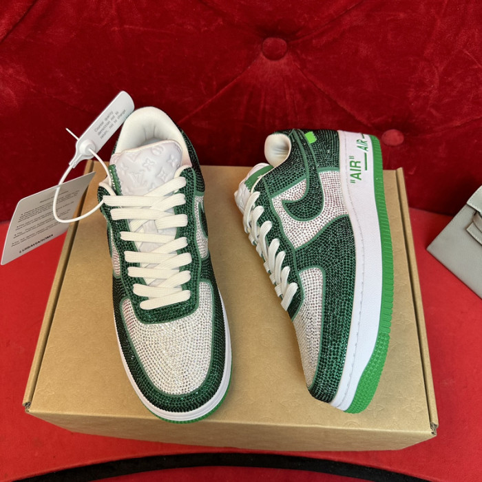 lou vuit sci-fi sneakers& nike air force 1  lvs&naf-008