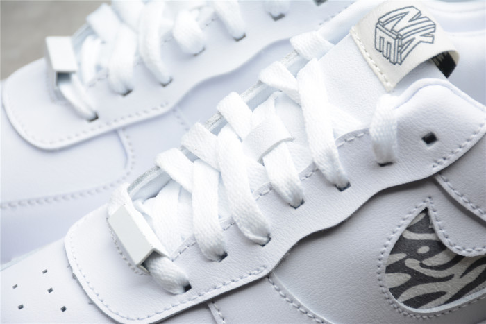 nike air force 1 low pixel se white zebra (w) dh9632-100