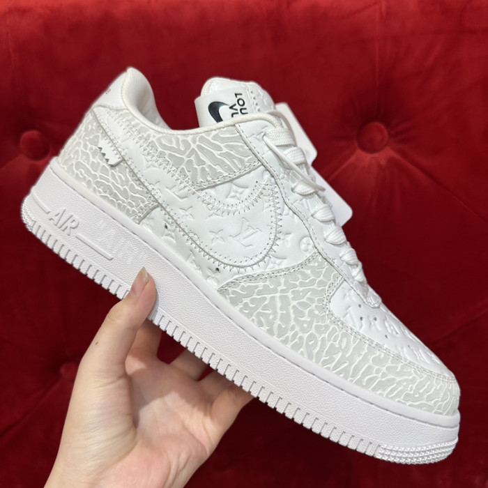 lou vuit sci-fi sneakers& nike air force 1  lvs&naf-004