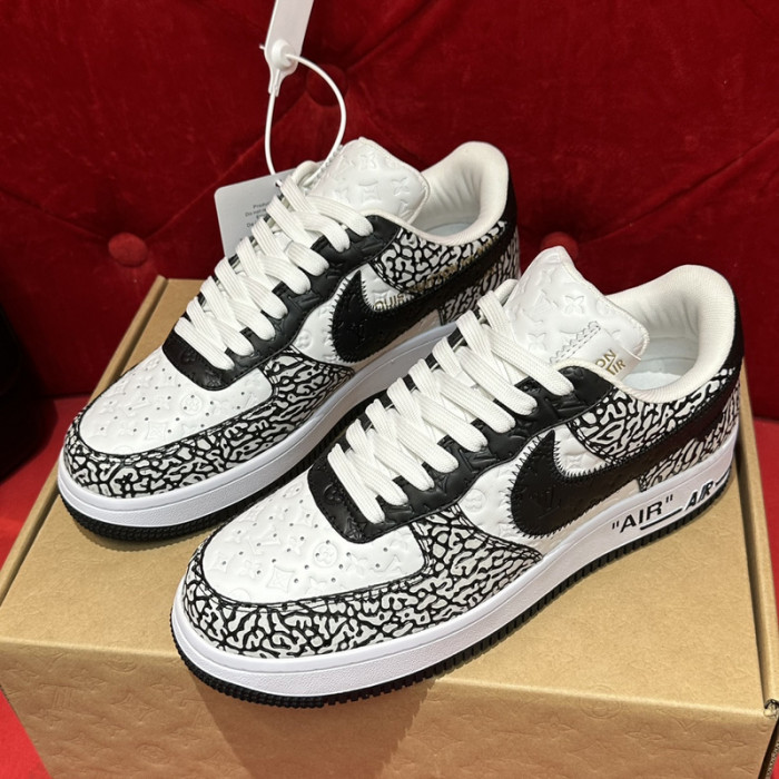 lou vuit sci-fi sneakers& nike air force 1  lvs&naf-002