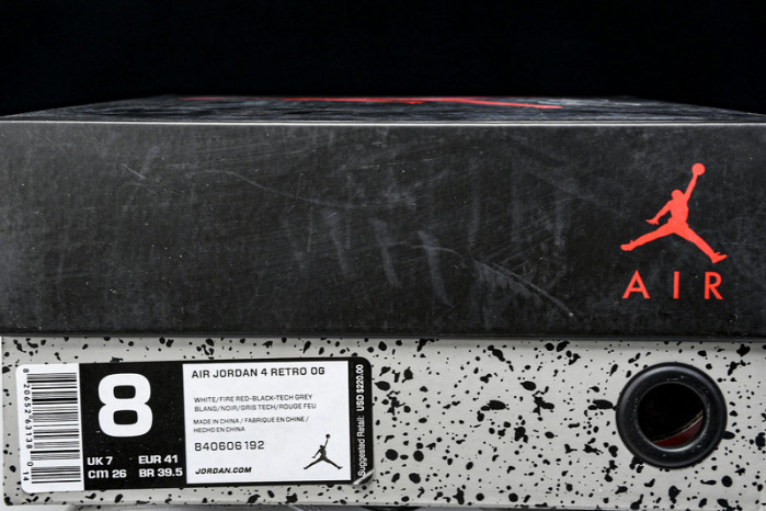 Jordan 4 Retro "White Cement" 840606-192