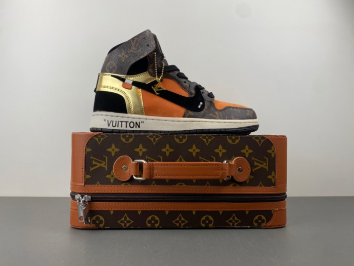 Air Jordan 1 High & LV 554724-555