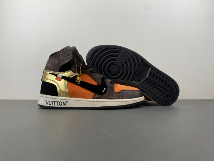 Air Jordan 1 High & LV 554724-555