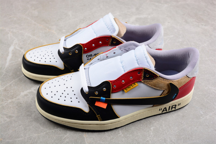 off-white x air jordan 1 low   cz0790-107
