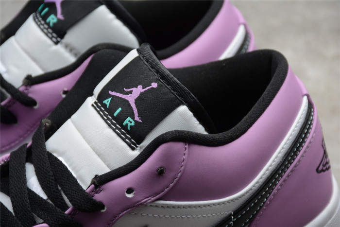 jordan 1 low se violet shock white black ck3022-503
