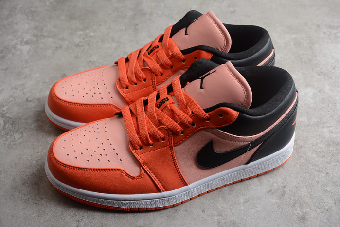 jordan 1 low orange black (w) - dm3379-600