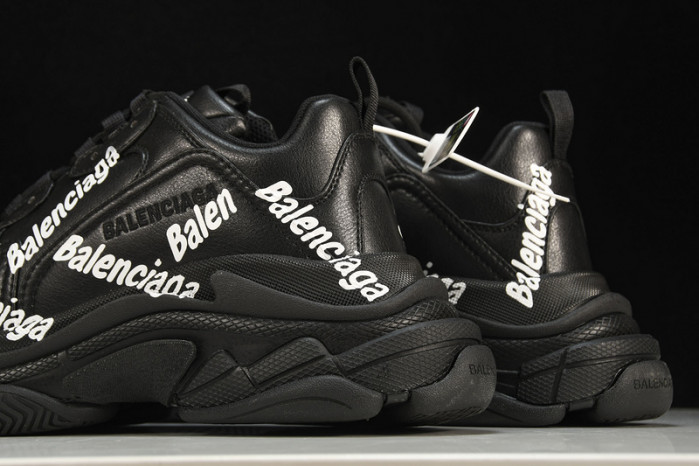 balenga triple s black clear sole    btsbcs-030