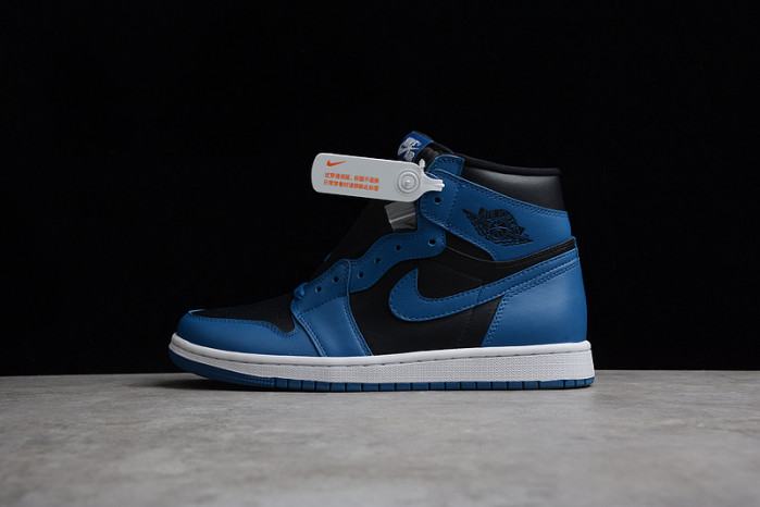 air jordan 1 high og “dark marina blue”  555088-404