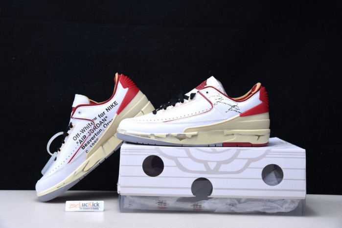 jordan 2 retro low sp ow white red dj4375-106